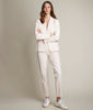 Picture of ERNESTO NUDE MICROFIBRE TROUSERS